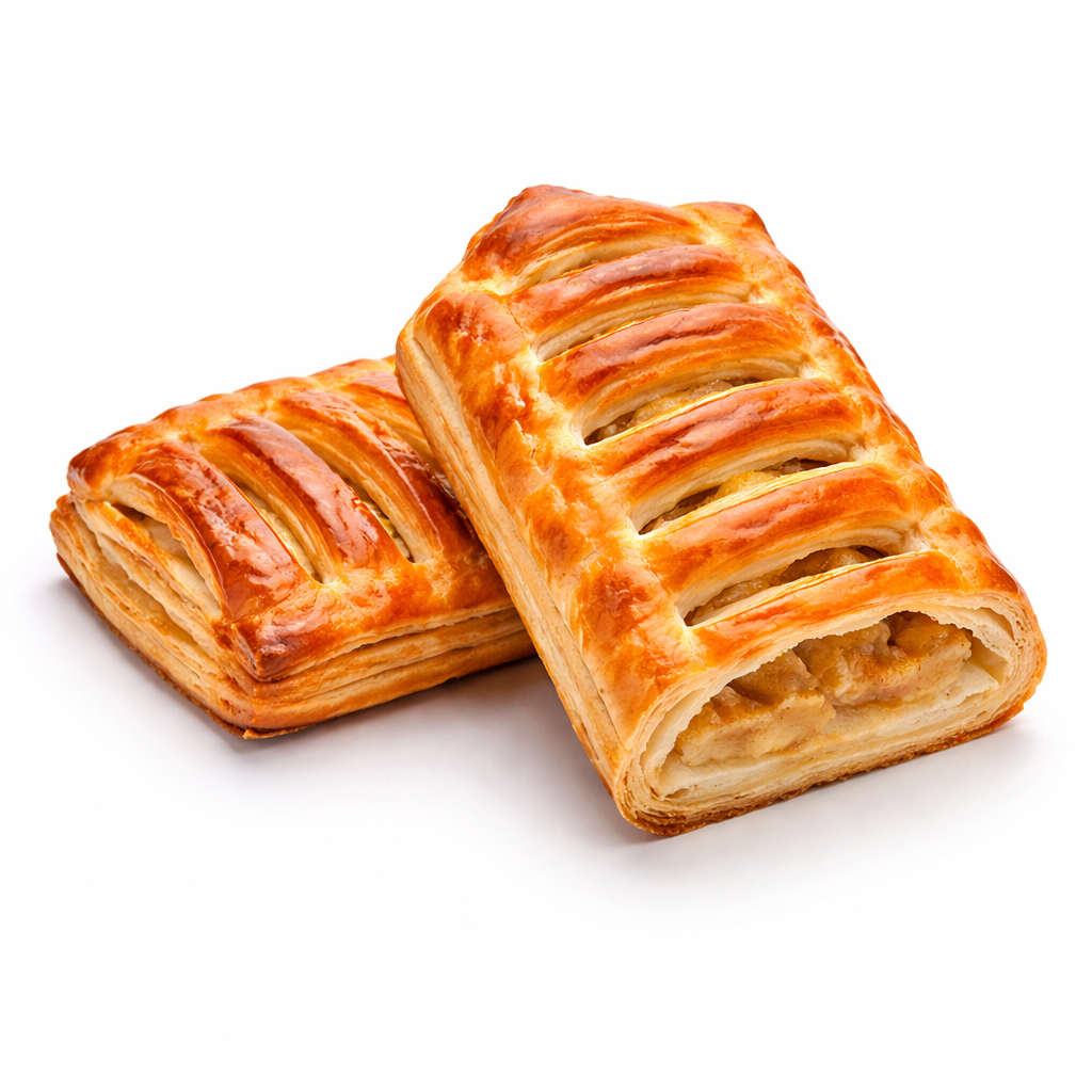 "Трубочка" з апельсиновою начинкою ТМ Danish