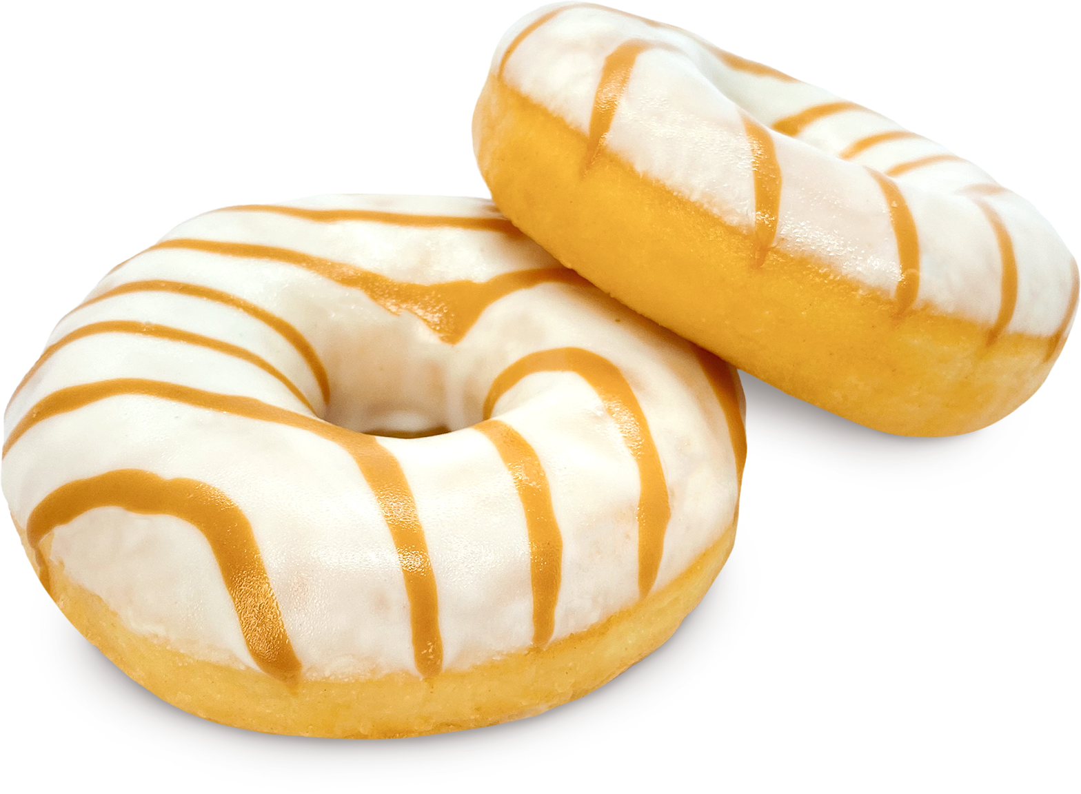 Донат з карамельною начинкою 