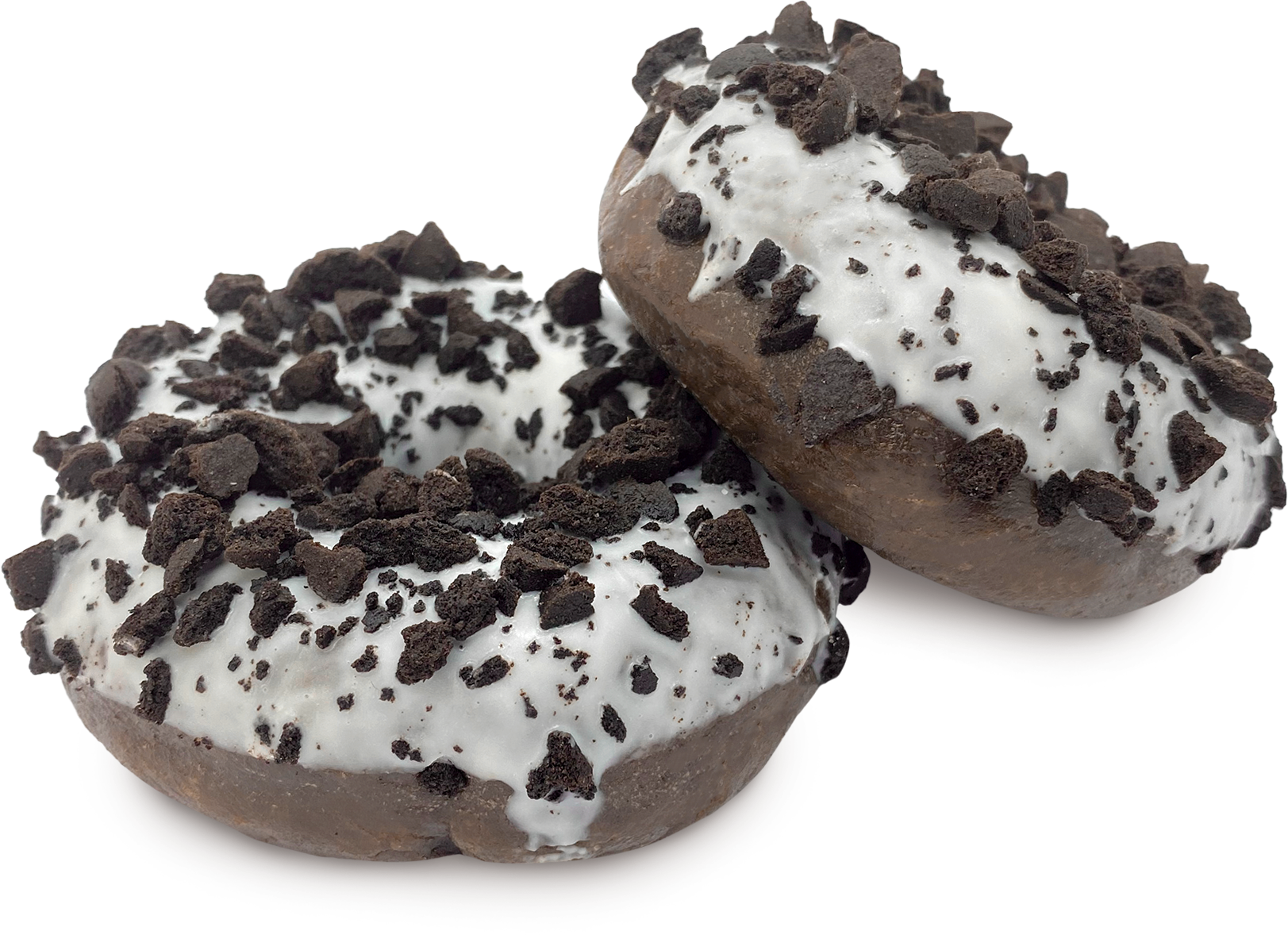 Донат з крихтами печива 