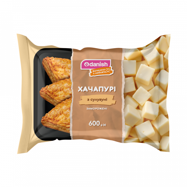 "Хачапурі" з сулугуні ТМ Danish, 600 г (6 шт*100 г)