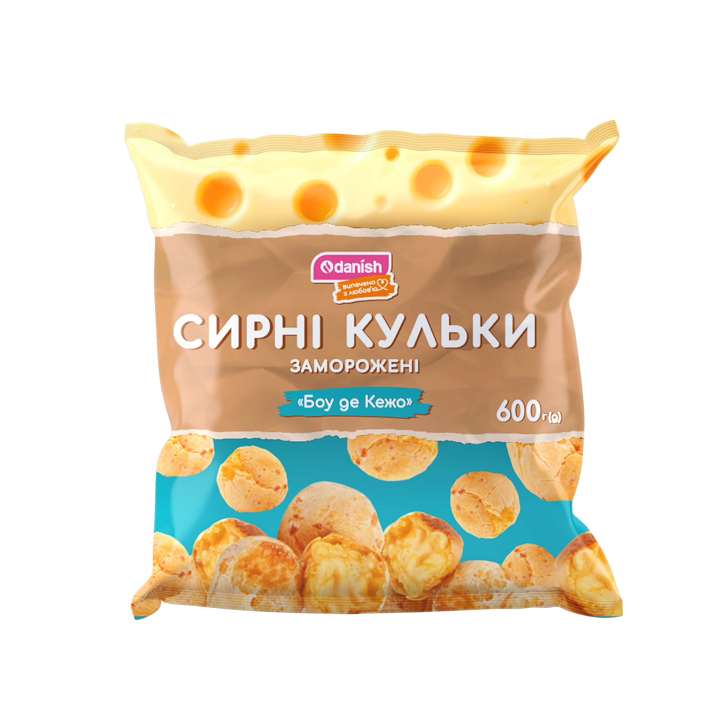 Сирні кульки "БОУ ДЕ КЕЖО" ТМ Danish