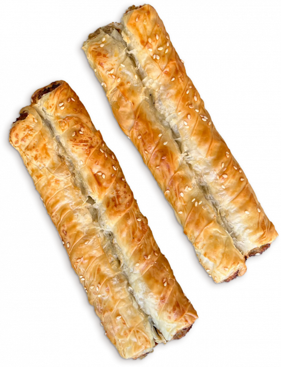 Пекарський виріб "Хрустіні" з курячим м'ясом "Левада"