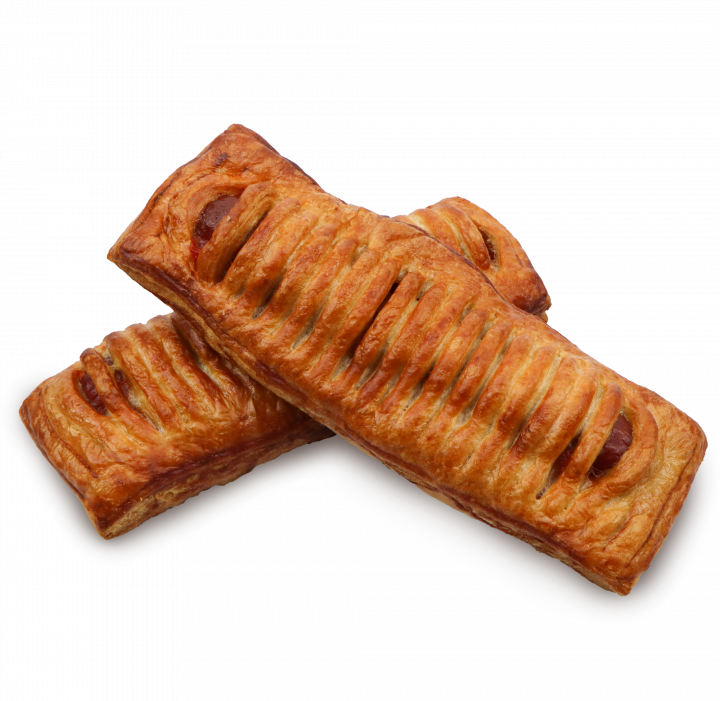 Ковбаска "Австрійська" в тісті з соусом "Лечо" ТМ Danish 