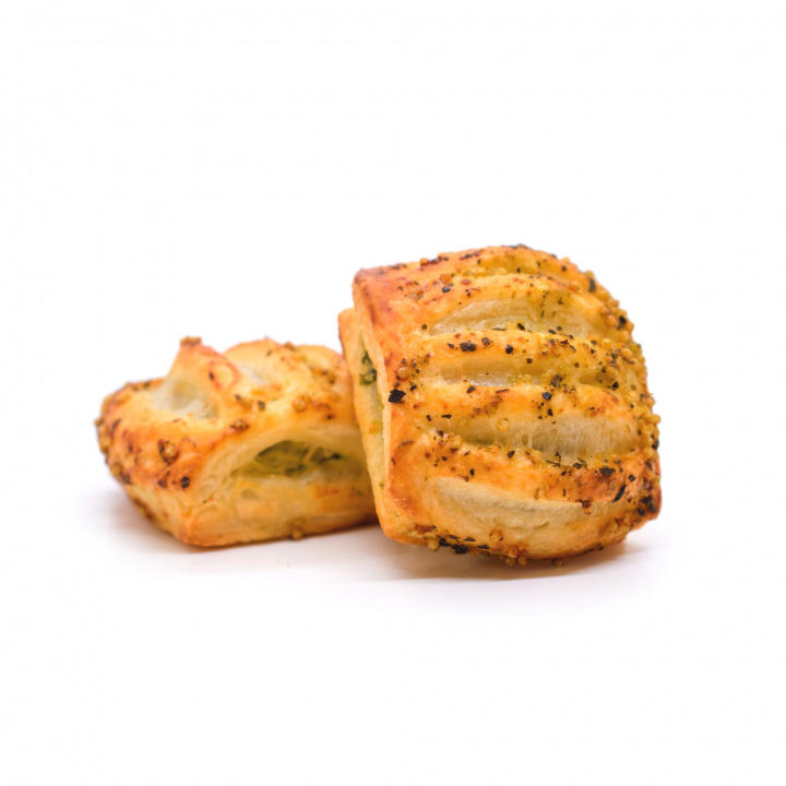 Міні з сиром та шпинатом ТМ Danish