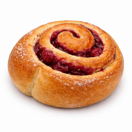 Равлик з вишнею, 100г ТМ Danish - дистрибьюція Равлик з вишнею, 100г ТМ Danish - Fishki Food – смачна ідея!