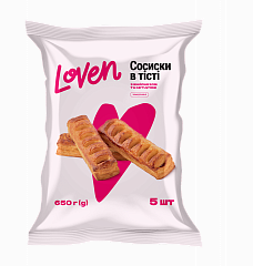 Сосиска Майонез-кетчуп ТМ Loven