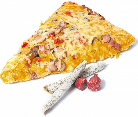 Піца з ковбасою ТМ Fishki Pizza (ШК Індастрі) - дистрибьюція Піца з ковбасою ТМ Fishki Pizza (ШК Індастрі) - Fishki Food – смачна ідея!
