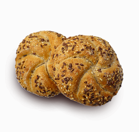 Булочки кайзерівські з насінням - дистрибьюція Булочки кайзерівські з насінням - Fishki Food – смачна ідея!