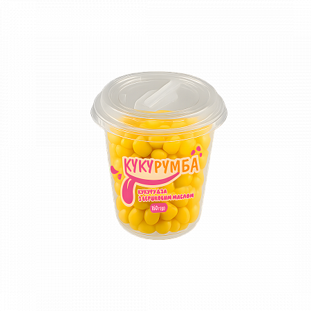 Кукурудза з вершковим маслом 160 г ТМ  Кукурумба - дистрибьюція Кукурудза з вершковим маслом 160 г ТМ  Кукурумба - Fishki Food – смачна ідея!
