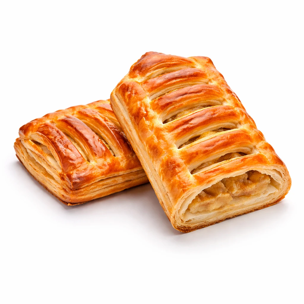 "Трубочка" з апельсиновою начинкою ТМ Danish