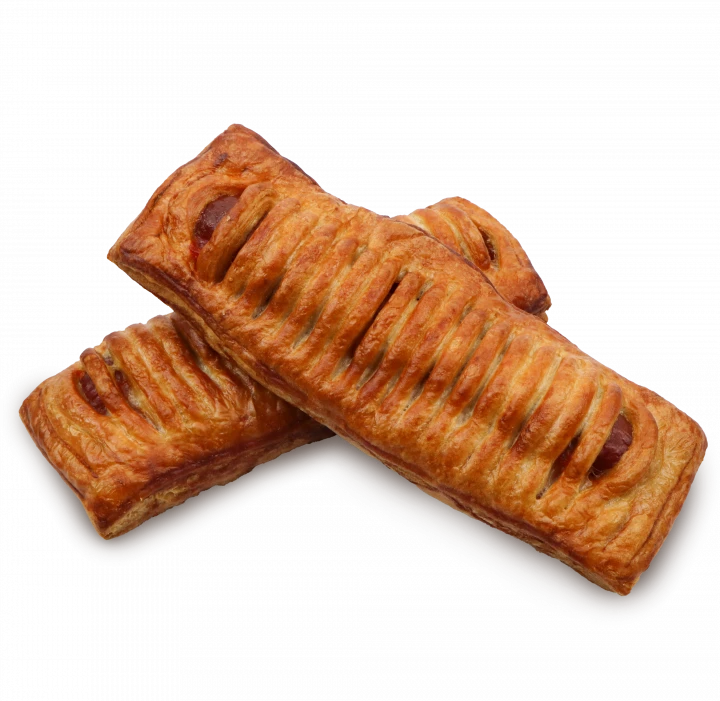 Ковбаска "Австрійська" в тісті з соусом "Лечо" ТМ Danish 