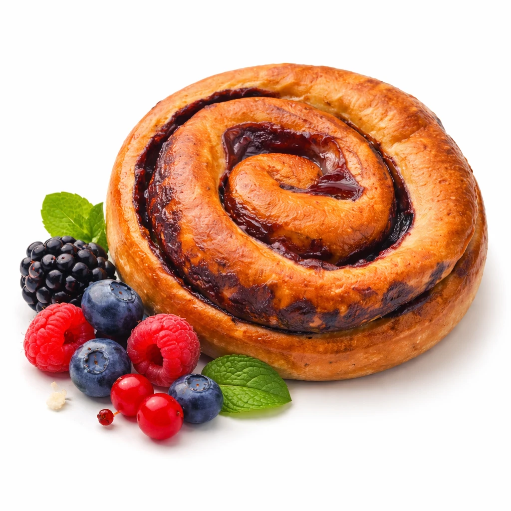 Завиток з лісовими ягодами,100 г ТМ Danish 