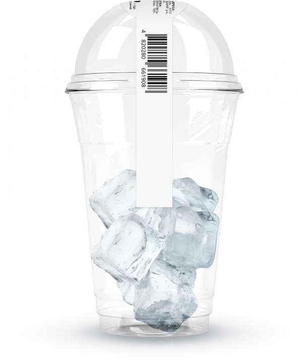 Лід в стакані 80 г ТМ Ice Dose