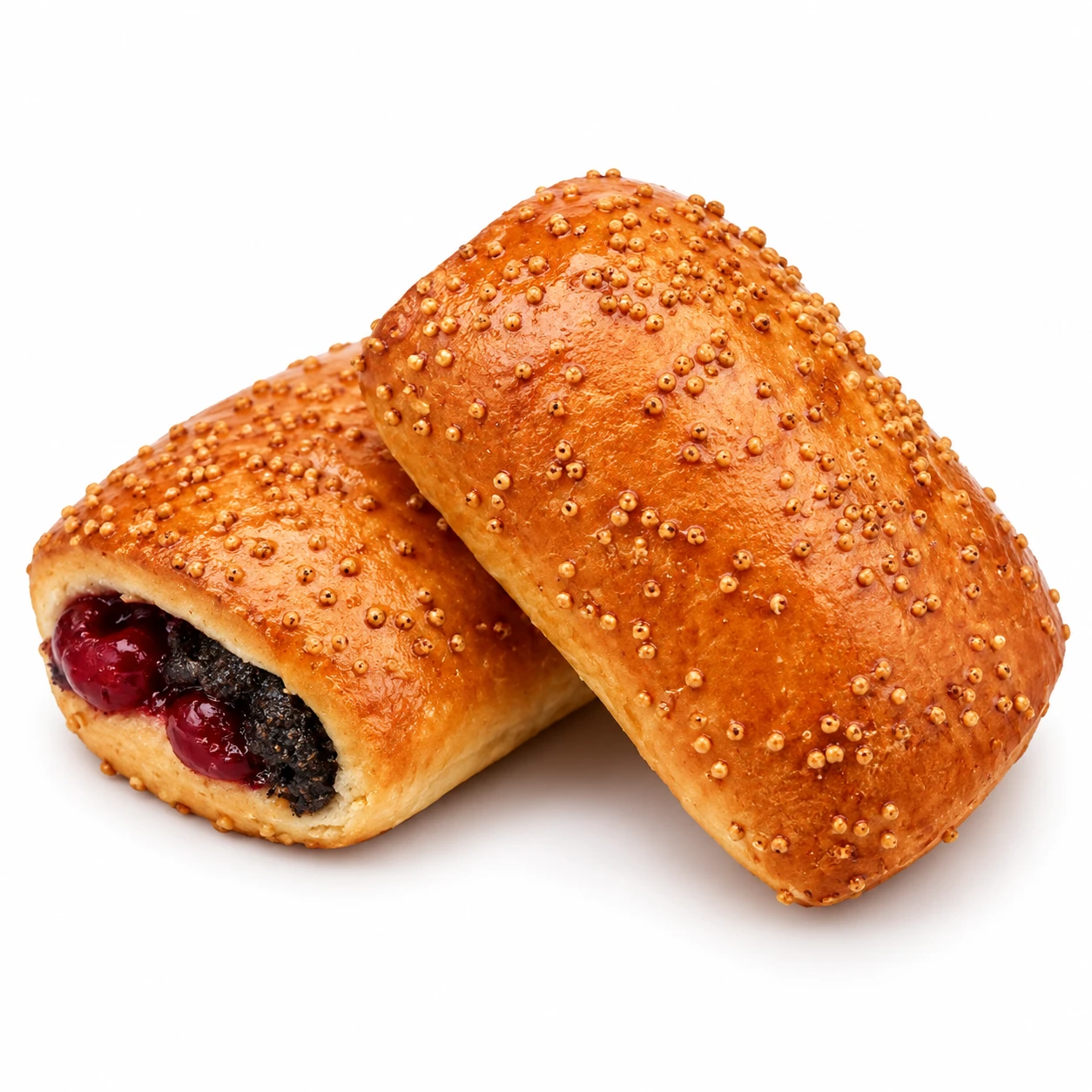 Пиріжок з вишнею та маком, 80 г ТМ Danish 