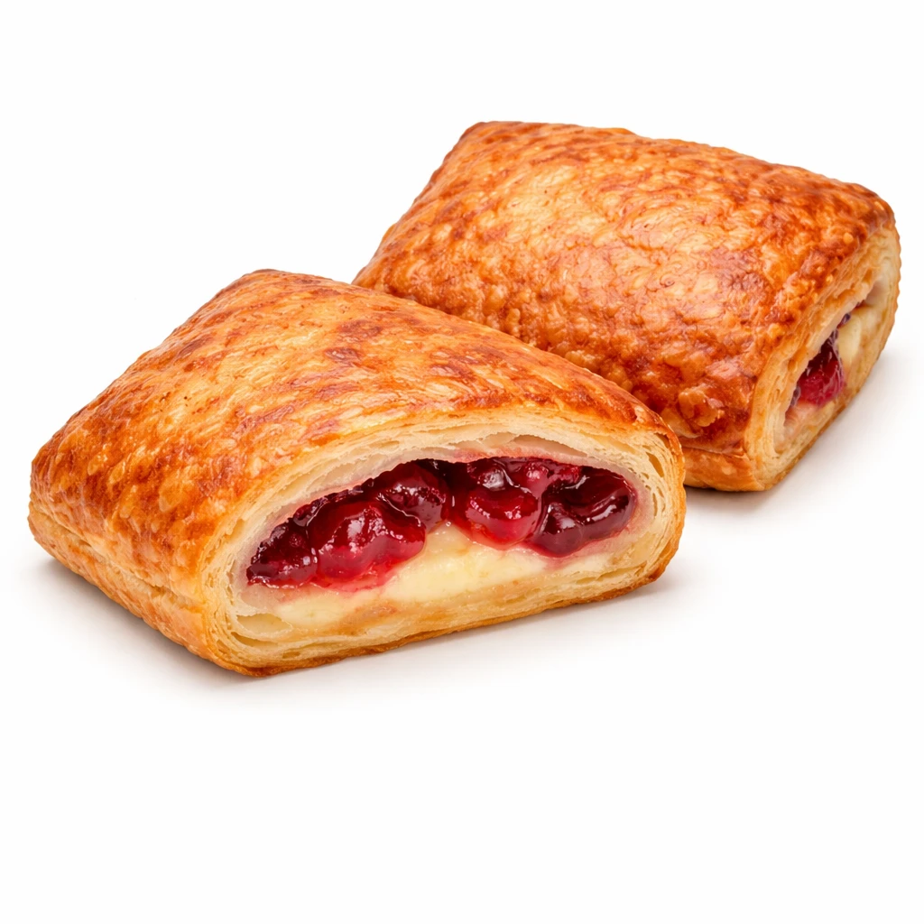 Слойка зі смаком вишні та ванілі ТМ Danish 